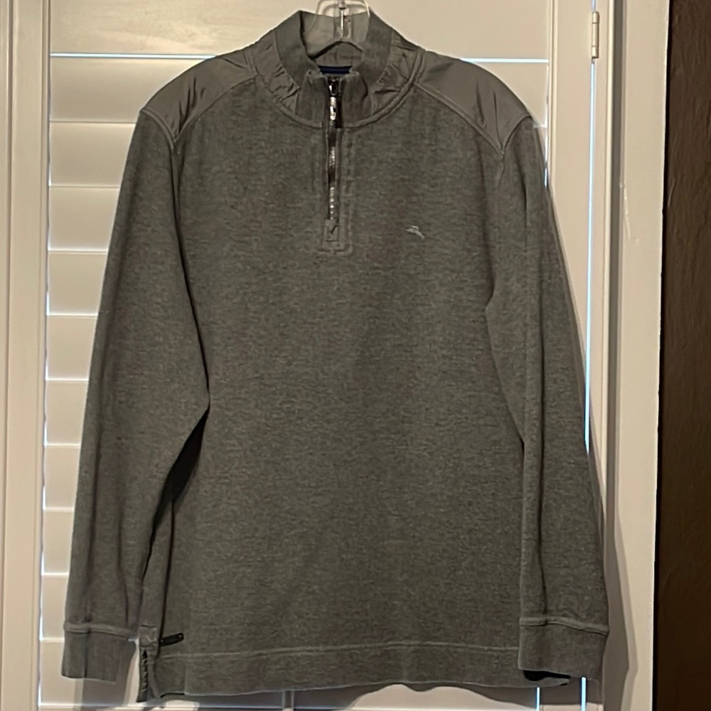 Tommy Bahama Gray Pullover - Sz Large